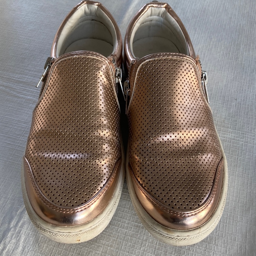 Rose Gold Sneakers